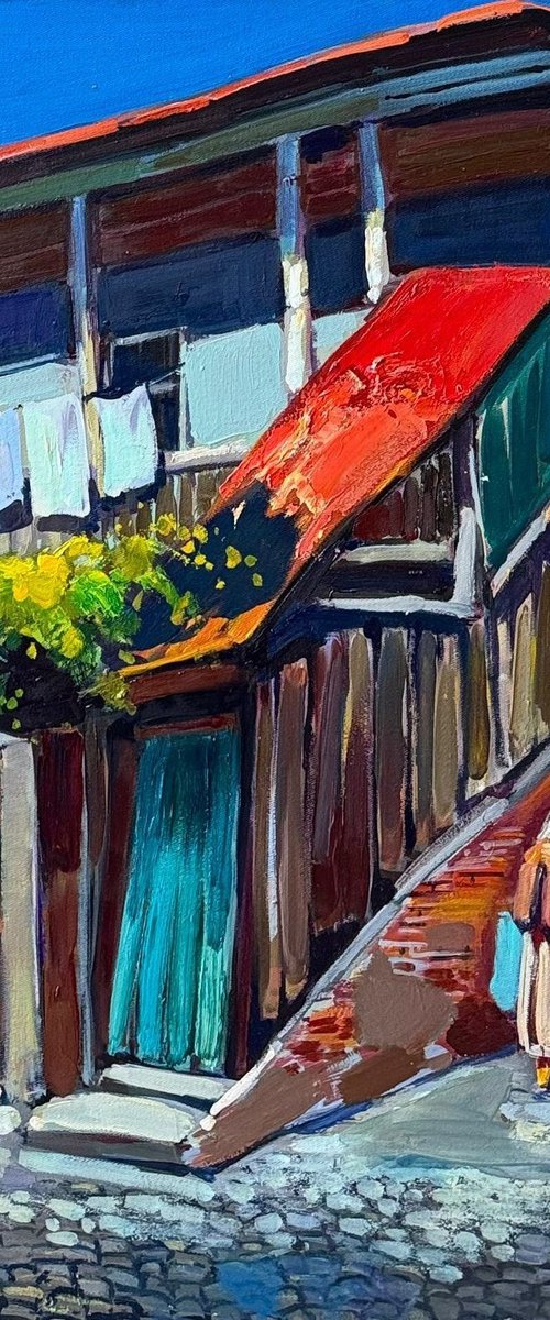 Noon in the Old Town by Mher Chatinyan