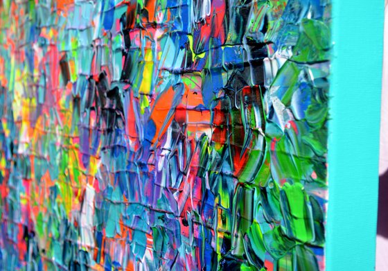 Palette 8 - Colorful Textured Abstract
