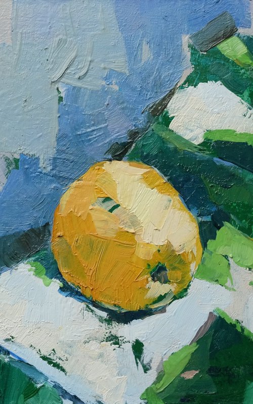 no.18 yellow apple by Pavlo Gryniuk