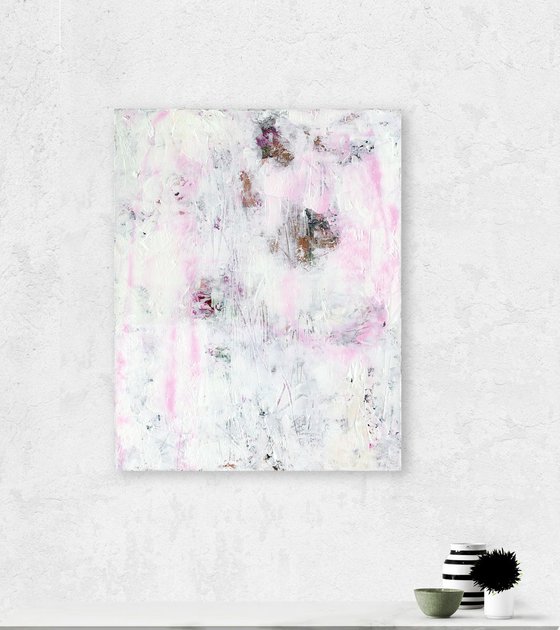 Blush - Abstract Painting  by Kathy Morton Stanion