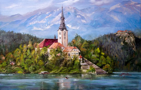 "SLOVENIA. BLED."