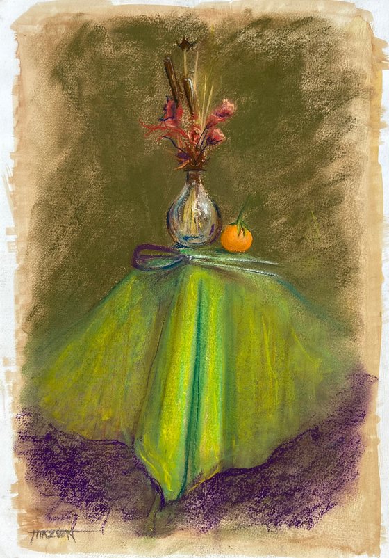 Vase, Clementine, Scissors
