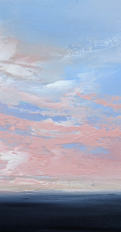 Abstract sunset #4 by Jo Earl