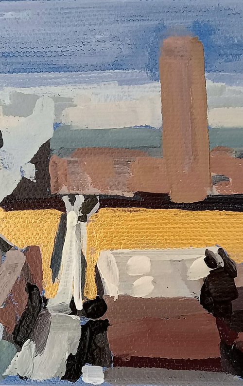 Dinky Metallic Tate Modern by Sarah Adams