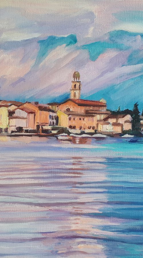 Salo on Lake Garda by Katarzyna Sikorska-Gawlas