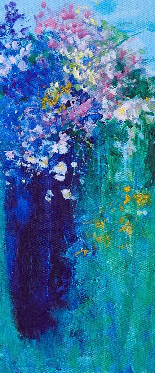 'Flowers in my Garden' by Aase Lind