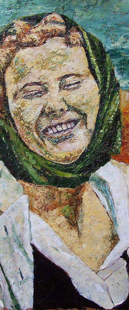 Gregory's girlfriend - part of a diptych, see Description. by Richard Meyer