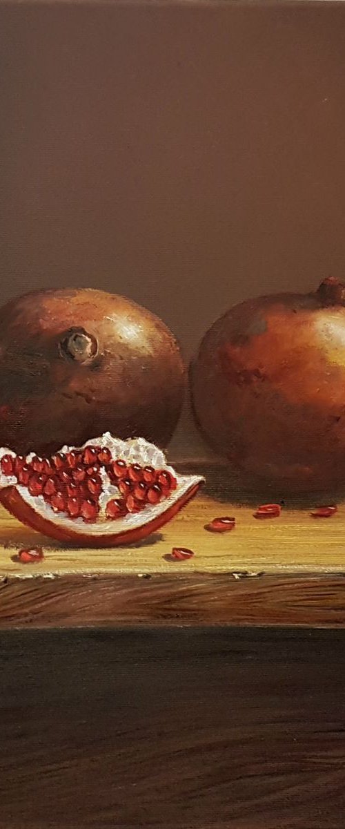 Happy Pomegranate by Diana Janson