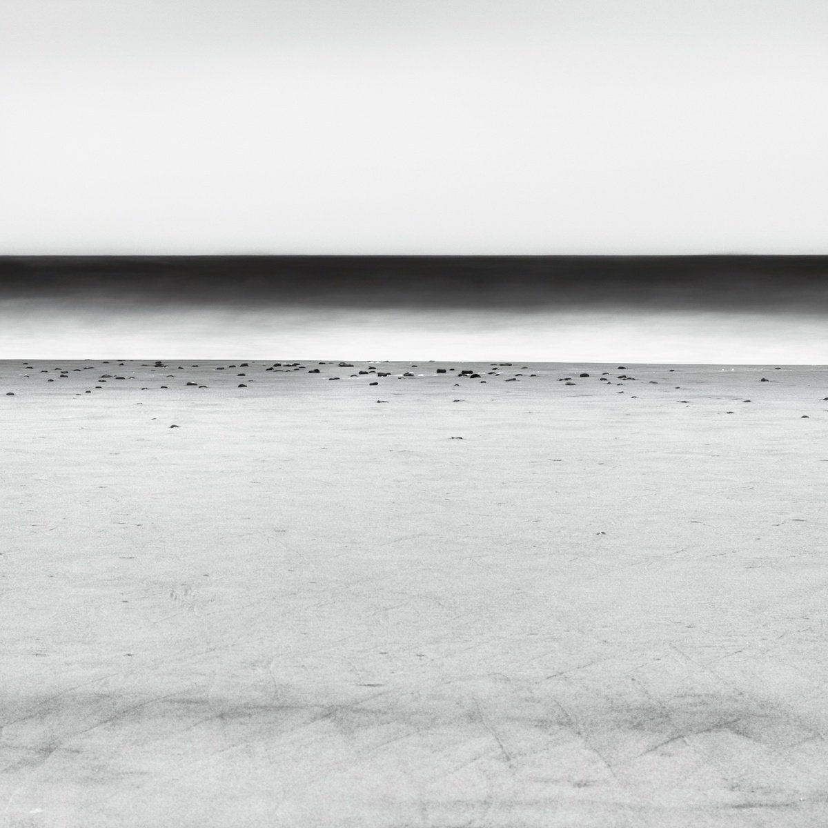 Expressive Landscape Photograph By Karim Carella, 31 X 31", Echo #14, Original Artwork