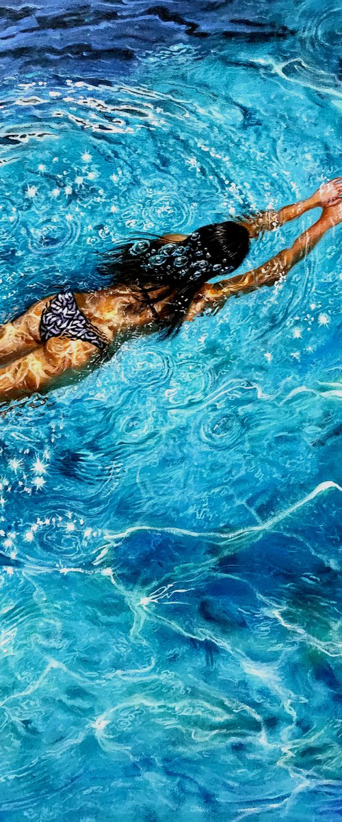 Girl swimming67 by Vishalandra Dakur