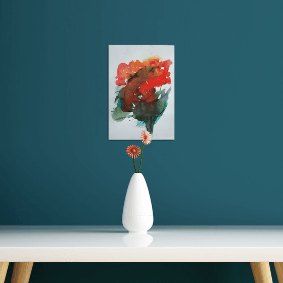 flower expression /  ORIGINAL PAINTING