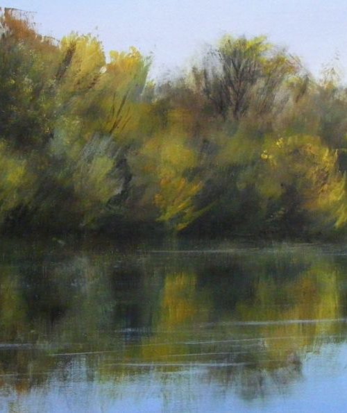 "Reflection on the river" by Ivan  Grozdanovski