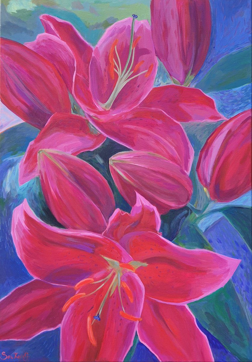 Lilies by Sara Kern Gacesa