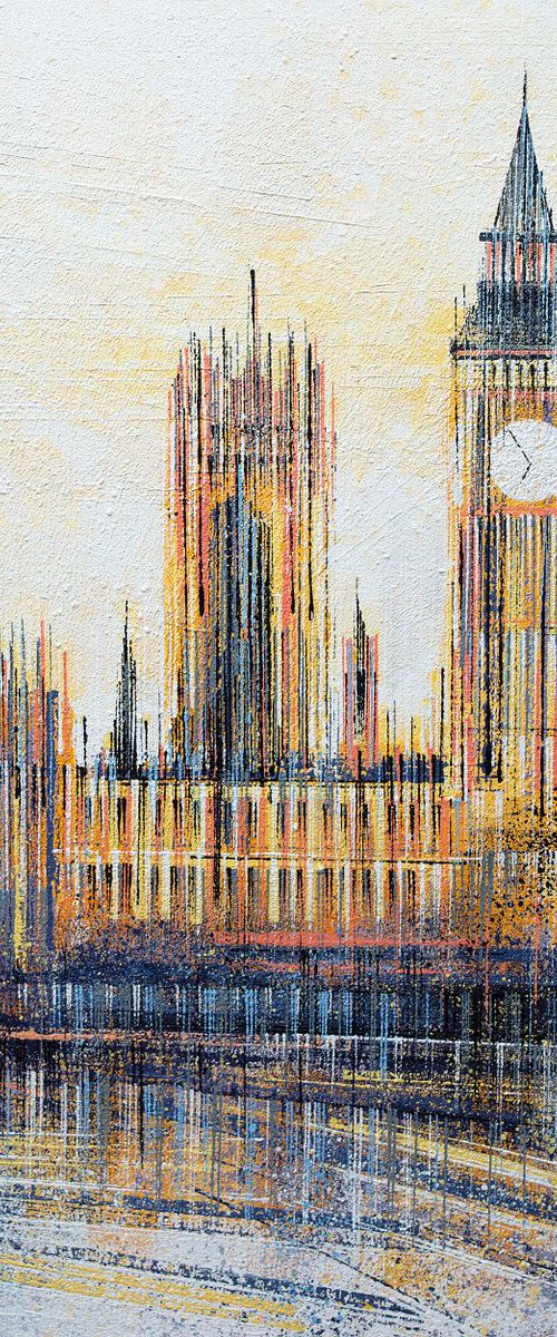 London. Big Ben And The Houses Of Parliament by Marc Todd