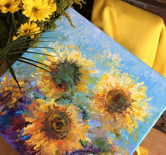 "The flower suns" sunflowers