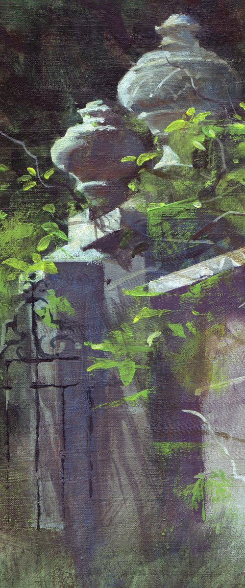 Wall Garden Gate by Ray Belletty
