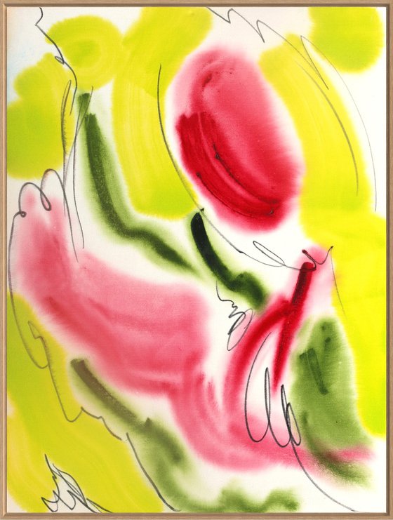 Abstract Slash and Blur
