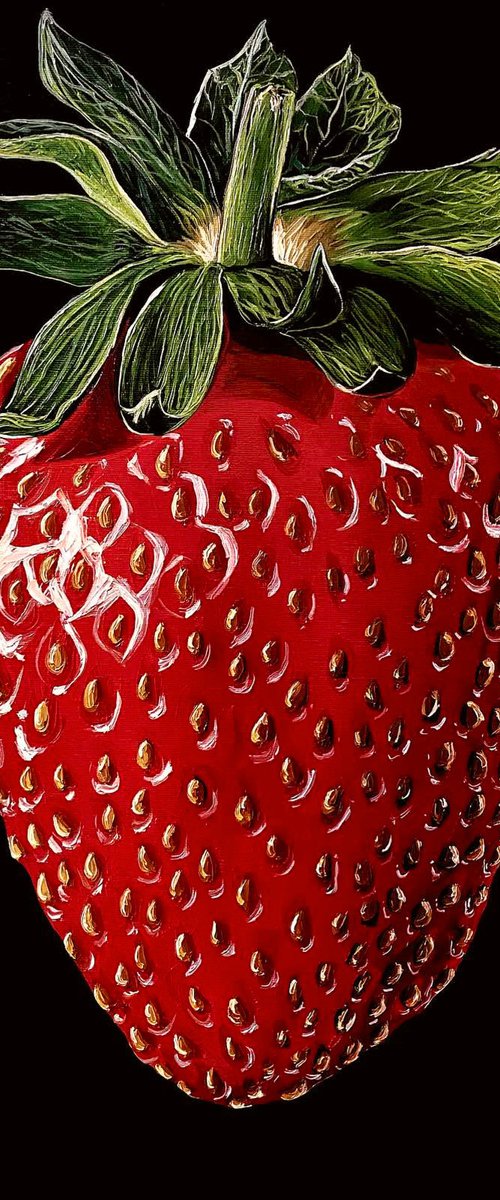 Strawberry by Elena Adele Dmitrenko