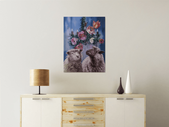 "Dreams among flowers"