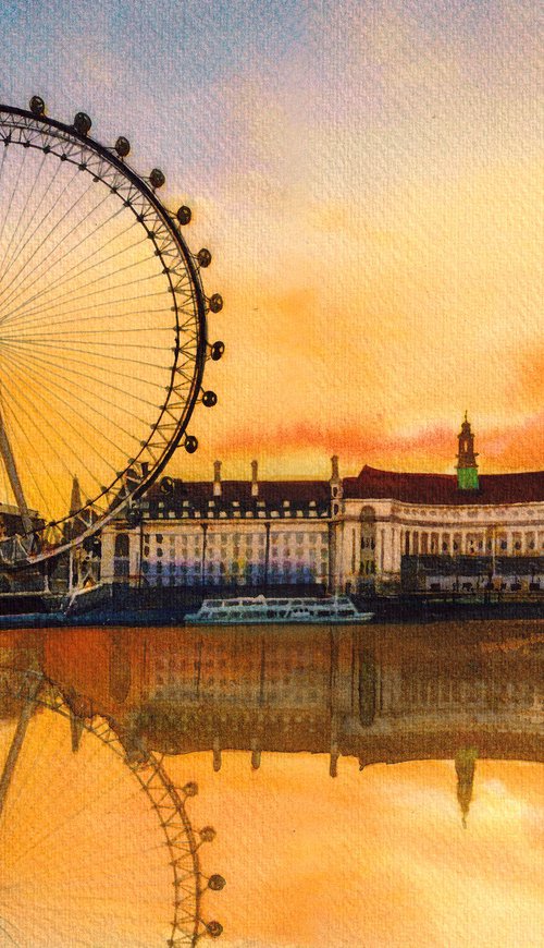 London - Eye by REME Jr.
