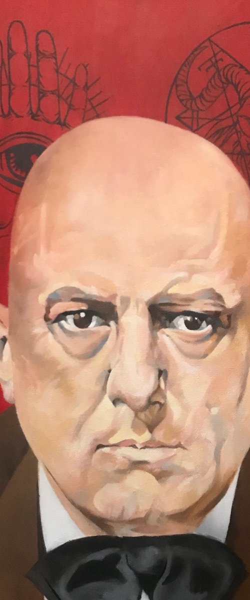 Aleister Crowley by Andrew Lander