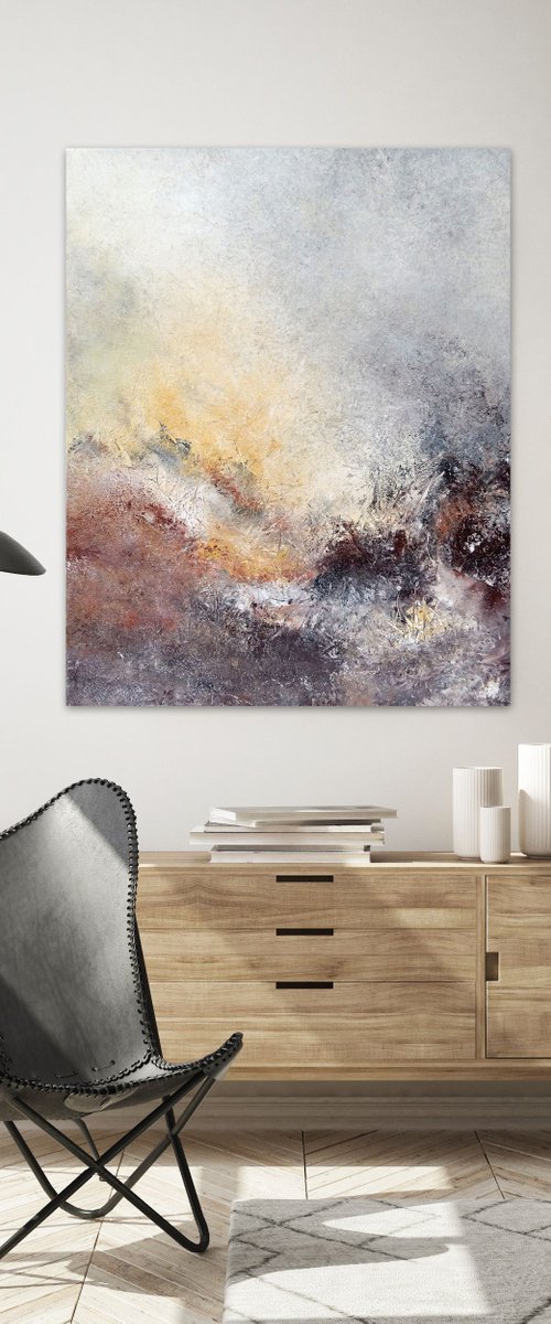 Dreaming in nature, 80x100 by Abbie