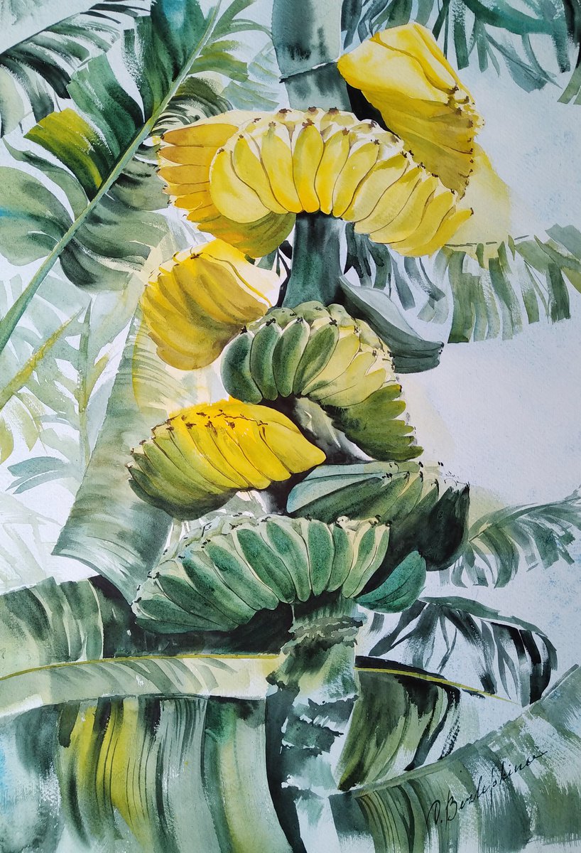 Bananas by Olga Bezlepkina