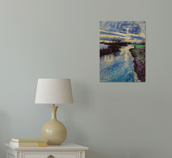 Peaceful Light on the Fens