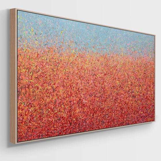 Watarrka Glow 152 x 76cm acrylic on canvas