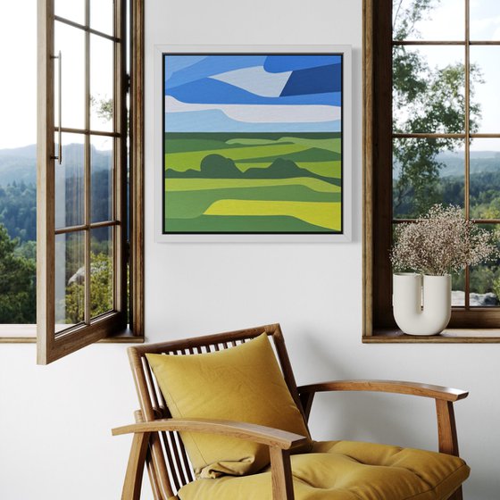 Over The Fields No.2