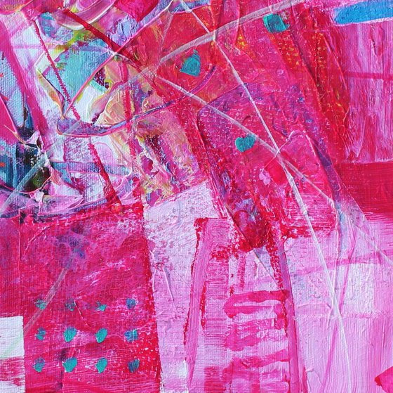 Small Abstract Paintings, Set of Two