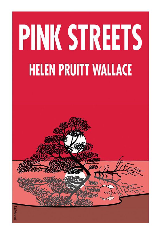 Pink Streets - Modern Graphic Art Print