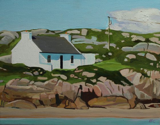 Cottage On Inishcoo, Ireland