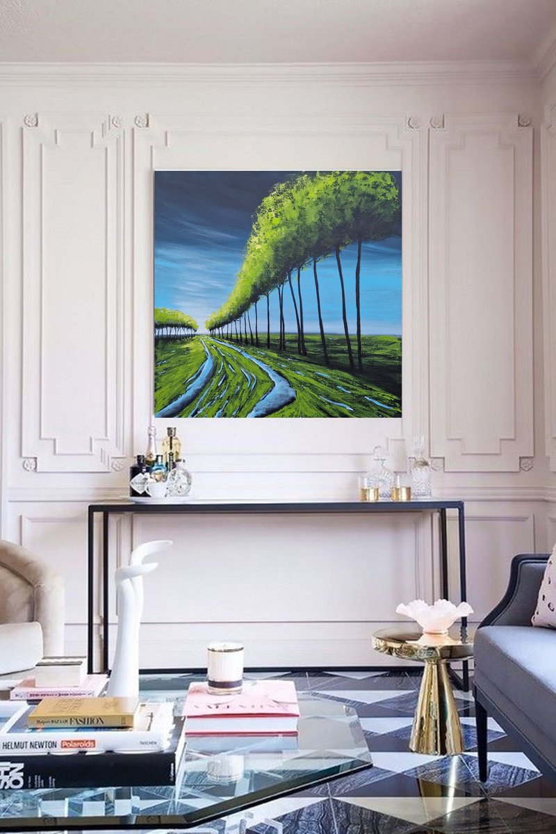 After The Storm By Danijela Dan, 31 X 31, Artwork For Sale On Artfinder