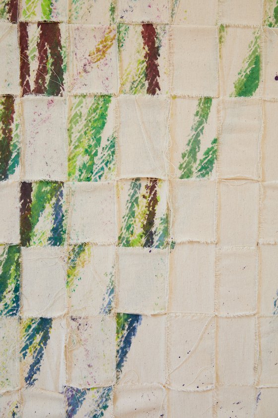 Imprints / Green Pink Blue Yellow Brown