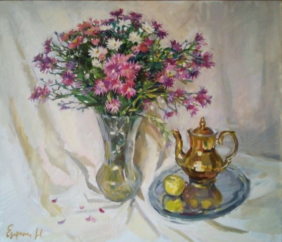 Still life with flowers