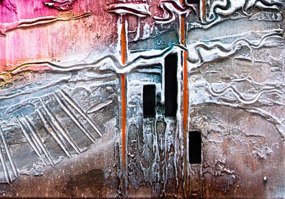 GATE 7314 abstract painting on canvas