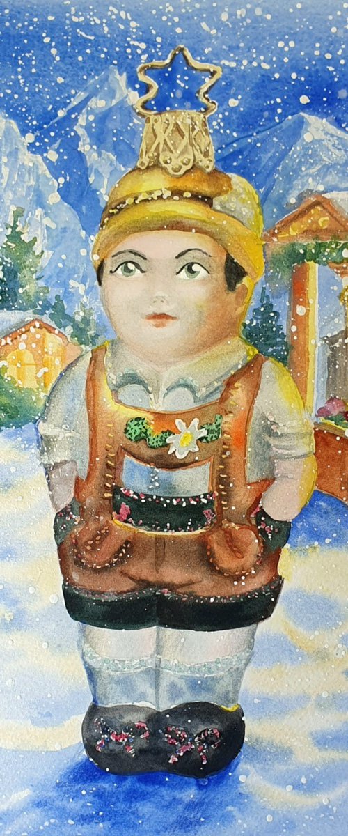 Snowfall over Bavaria by SoNata Art