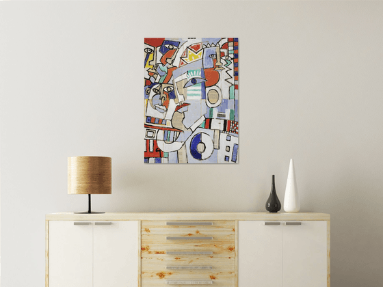 Abstract faces 01