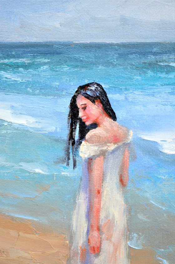 In solitude by the sea