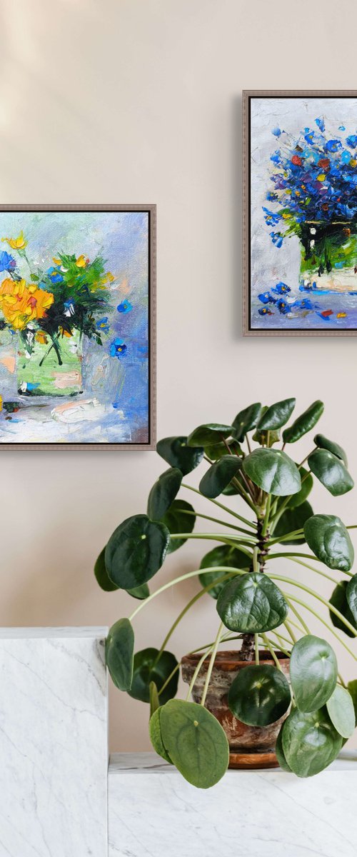 Dialogue of Flowers by Narek Qochunc