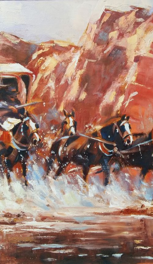 Stagecoach by Magdalena Palega