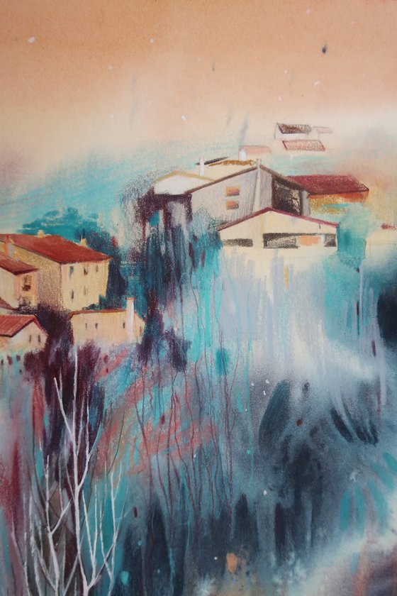 Girona in the evening