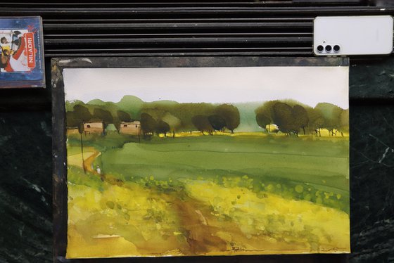 Indian summer evening