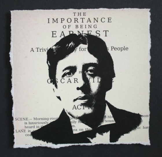 Wilde - The Importance of being Earnest (Framed)