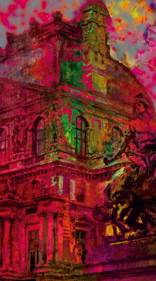 Psicodelia, Musée du Louvre by Javier Diaz