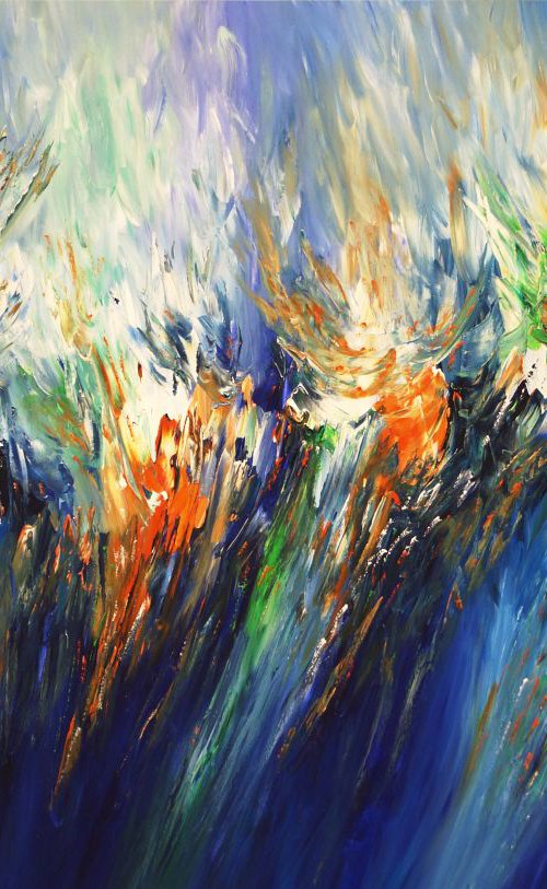 Symphony In Blue  XL 2 by Peter Nottrott