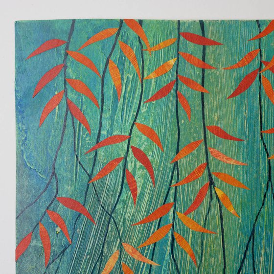 Weeping Willow with Dove