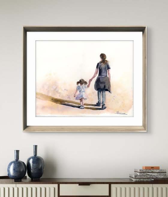 Walk with mom