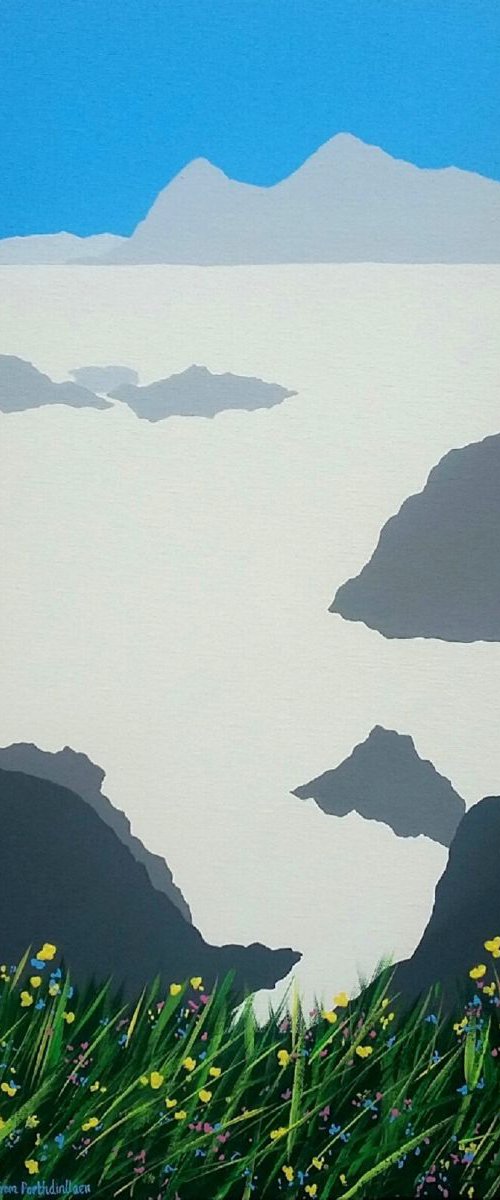 A view from Porthdinllaen, Llyn Peninsula, Wales by Sam Martin
